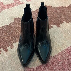 Sam Edelman Winona Western Waterproof Boots Size 8